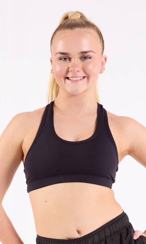 Victoria Crop - Action Back -  Supplex Dance Studio Uniform