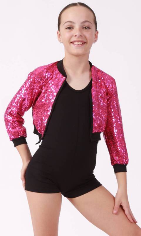 MADONNA - sequin crop jacket Dance Costume