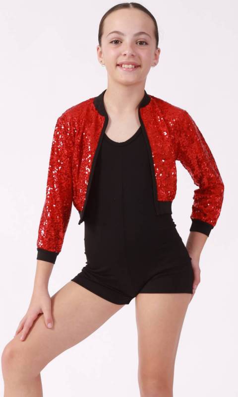 MADONNA - sequin crop jacket Dance Costume