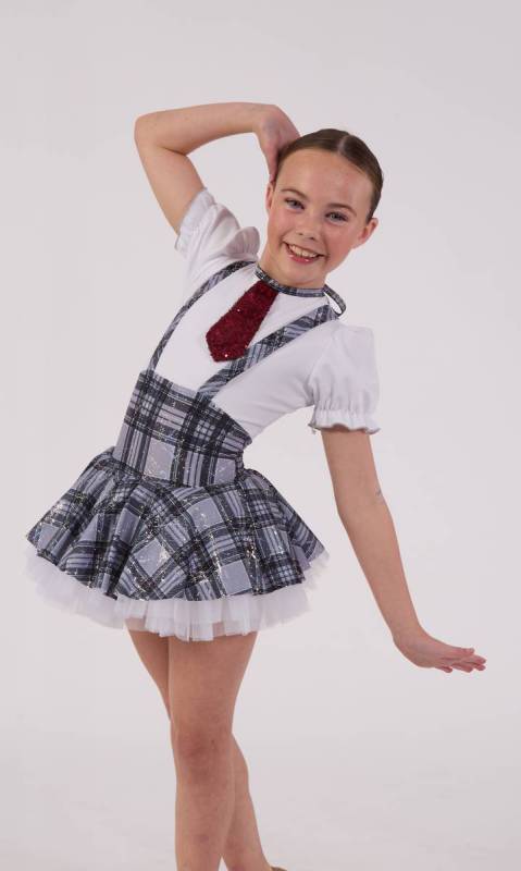 MATILDA + 2 Hair Bows Dance Costume