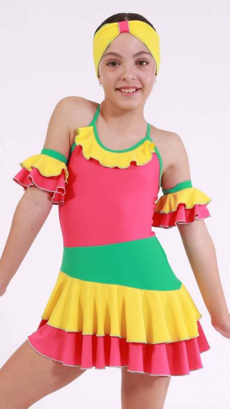 IKO IKO + arm bands and headband Dance Costume