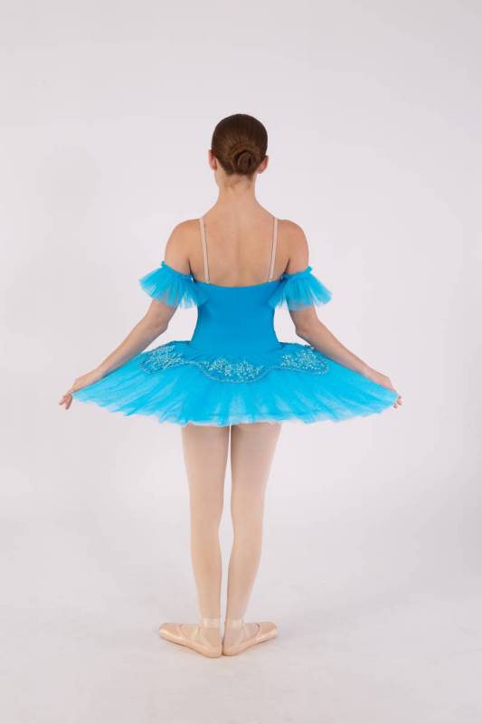 TAMARA - PANCAKE TUTU  - AQUA BLUE 