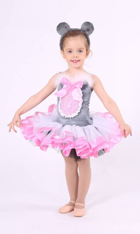 MOUSE TUTU with ears Dance Costume