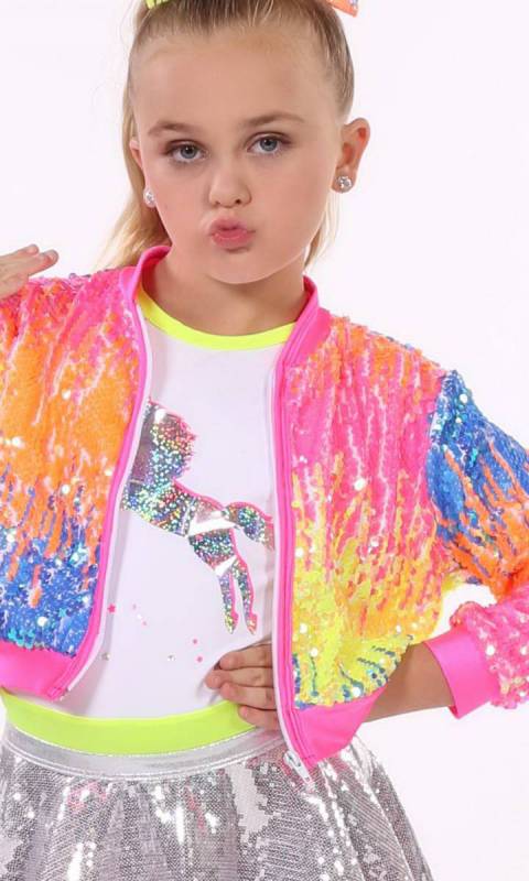 SEQUIN ZIP UP JACKET - ONLY  eta 5/9 Dance Costume