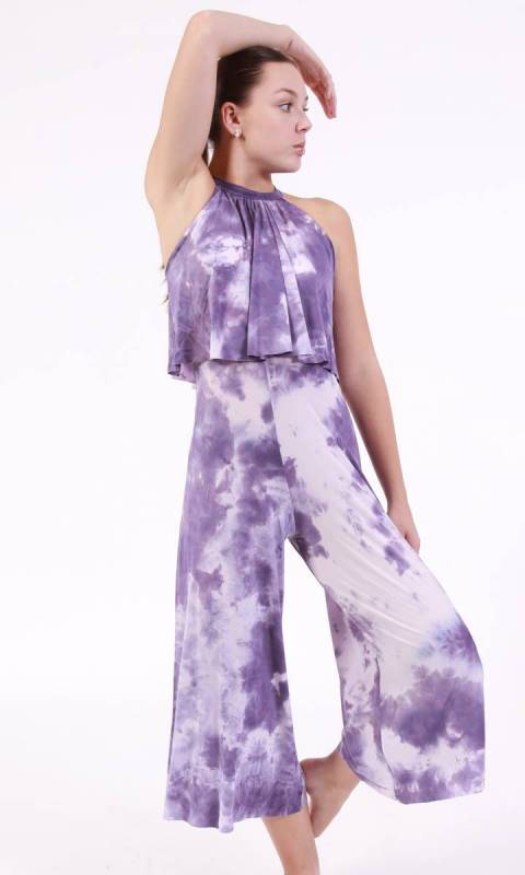 SEASONS JUMPSUIT  - Purple