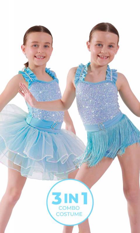 GUMDROPS - 3 in 1 Combo + hair accessory Dance Costume