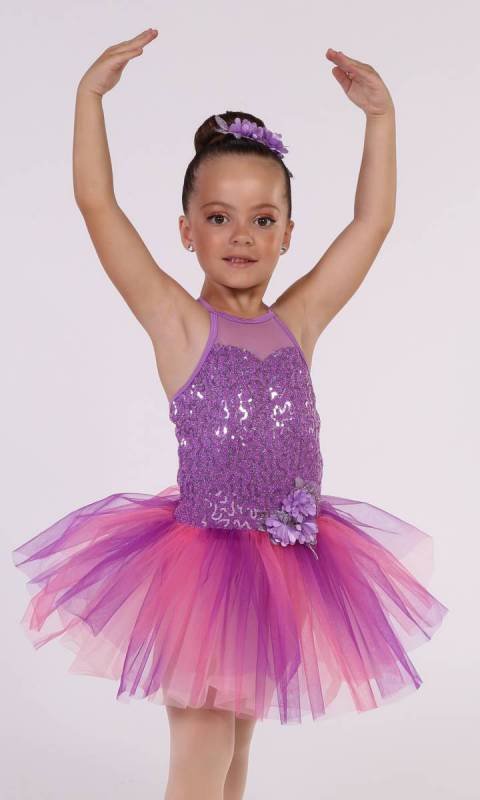 FUCHSIA BELLE + Hair Accessory Dance Costume